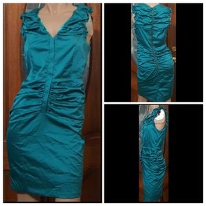 Teal Dress by C. Luce